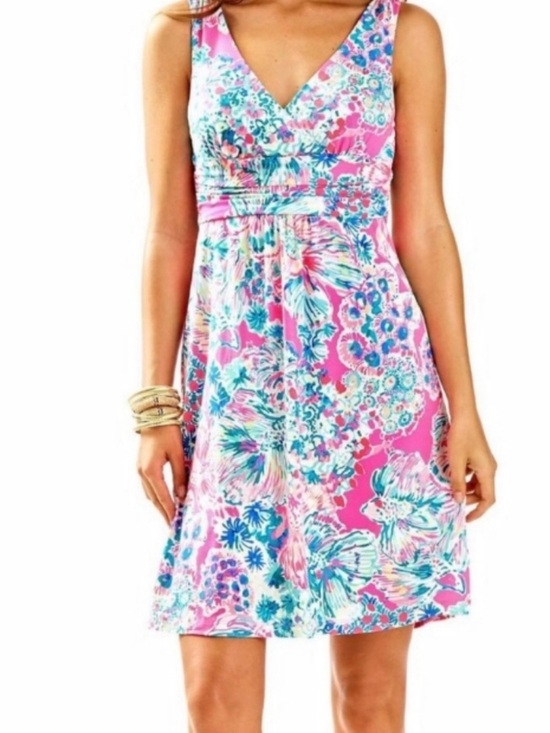 Lilly Pulitzer Dresses & Skirts - NWT Lilly Pulitzer Short Sloane Dress Tiki Pink Gypsea Pink Size S